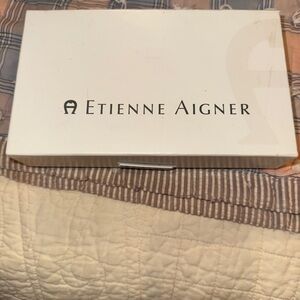 Etienne Aigner Vintage Burgandy Wallet